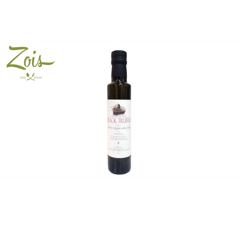 EXTRA VIRGIN OLIVE OIL INFUSED WITH BLACK TRUFFLE 250ML