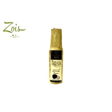 EXTRA VIRGIN OLIVE OIL INFUSED WITH BLACK TRUFFLE EVOO ELAIA&CO 100ml